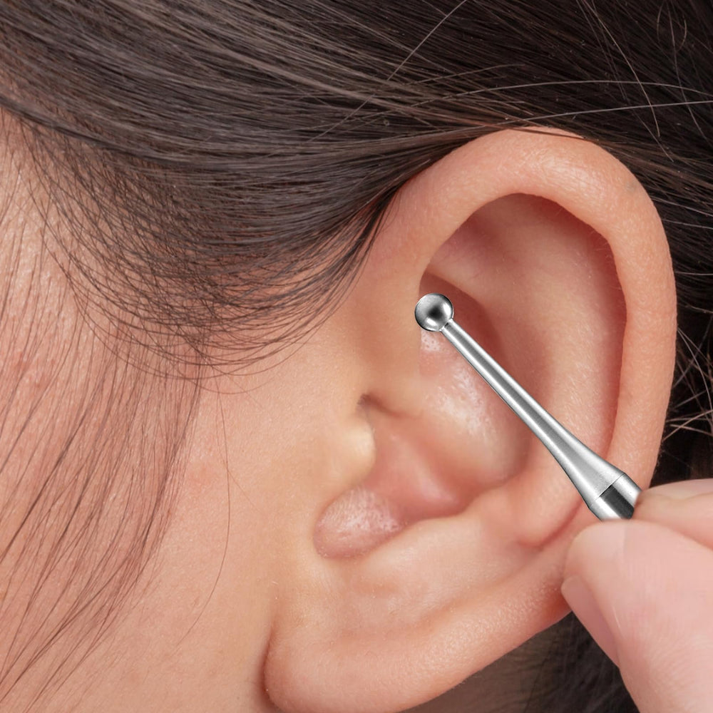Ergonomic stainless steel acupuncture pen grip
