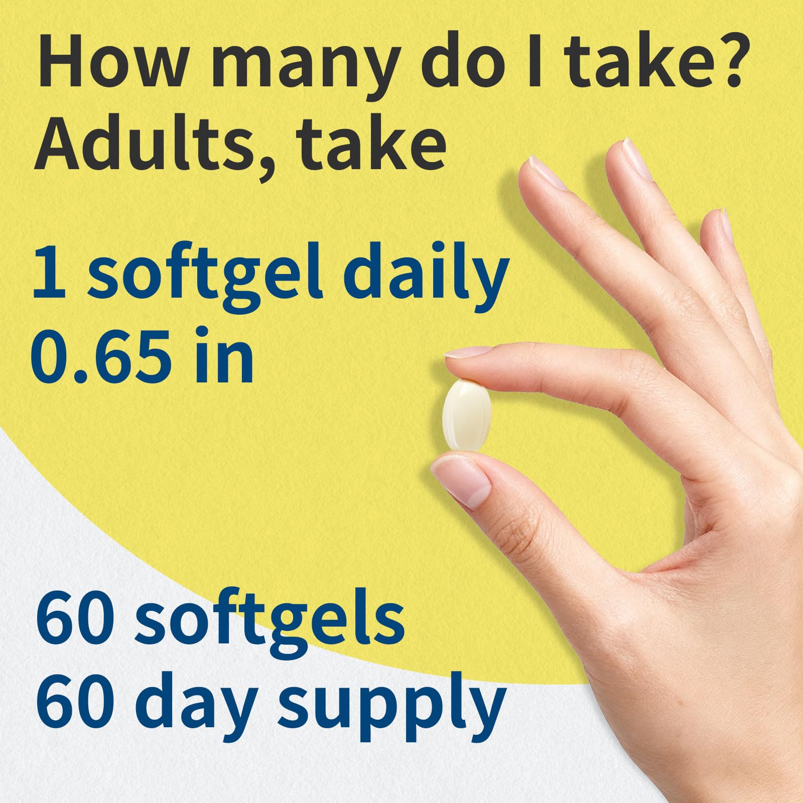 Bone health support with D3 and K2 softgels