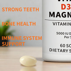 Immune support visualization for YMINGKJ D3 K2 supplement