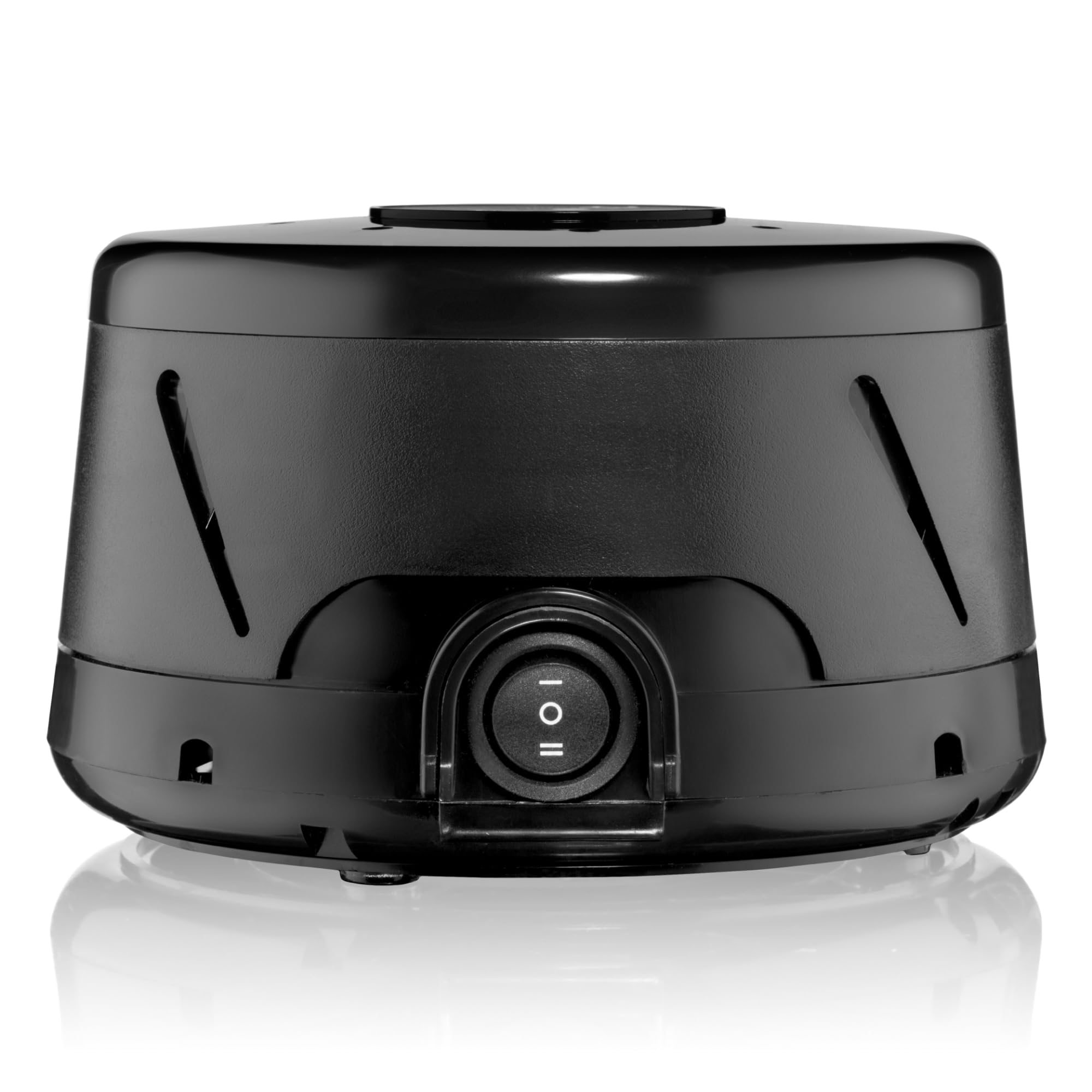 Yogasleep Dohm Classic Black front view: natural white noise for better sleep