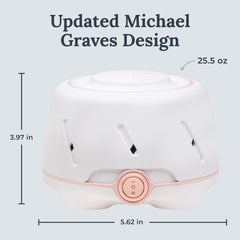 Yogasleep Dohm plug-in setup for easy bedside use