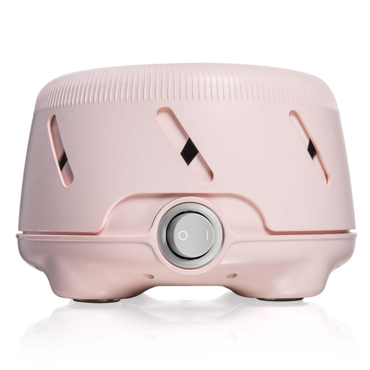 Yogasleep Dohm Uno front view producing natural pink noise from a real fan.