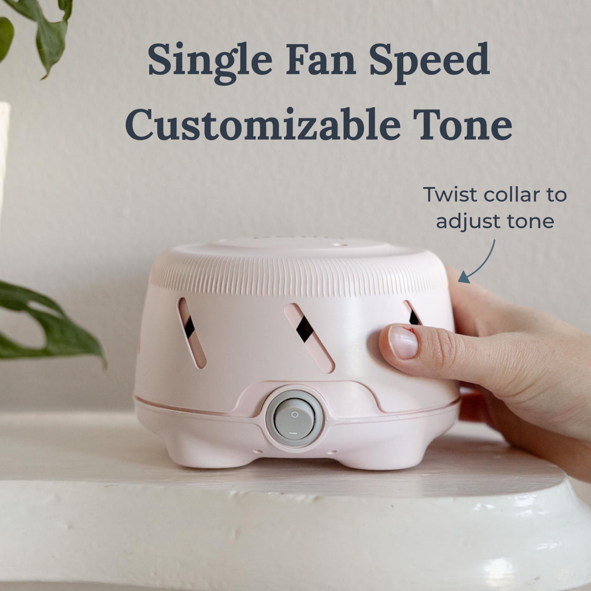 Yogasleep Dohm Uno travel-ready case enables sleep anywhere.