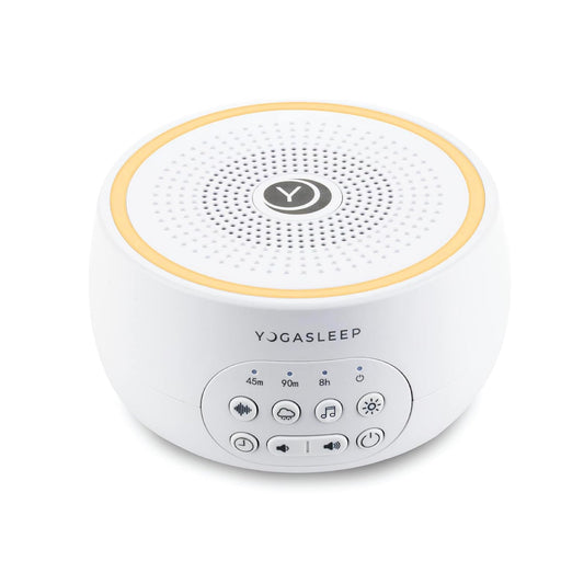 YOGASLEEP Dreamcenter sound matrix masks distractions during sleep.