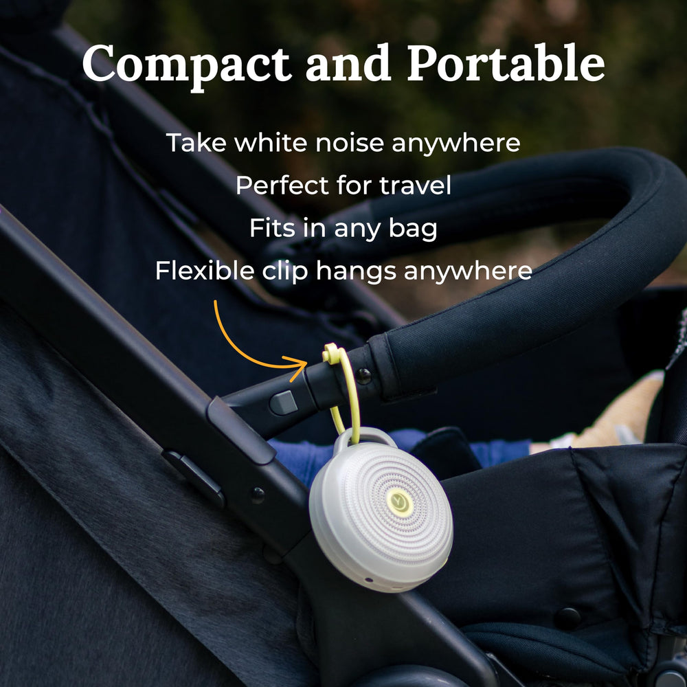 Yogasleep Hushh USB-rechargeable battery lasts up to 24 hours