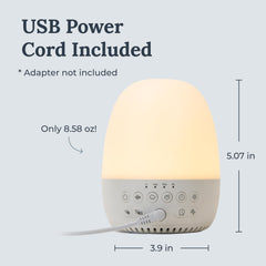Yogasleep Light to Rise night light cues for quiet play and wake time