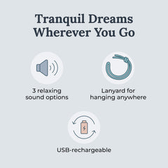 Yogasleep Rohm bright white-noise ambient on desk aids focus and concentration.