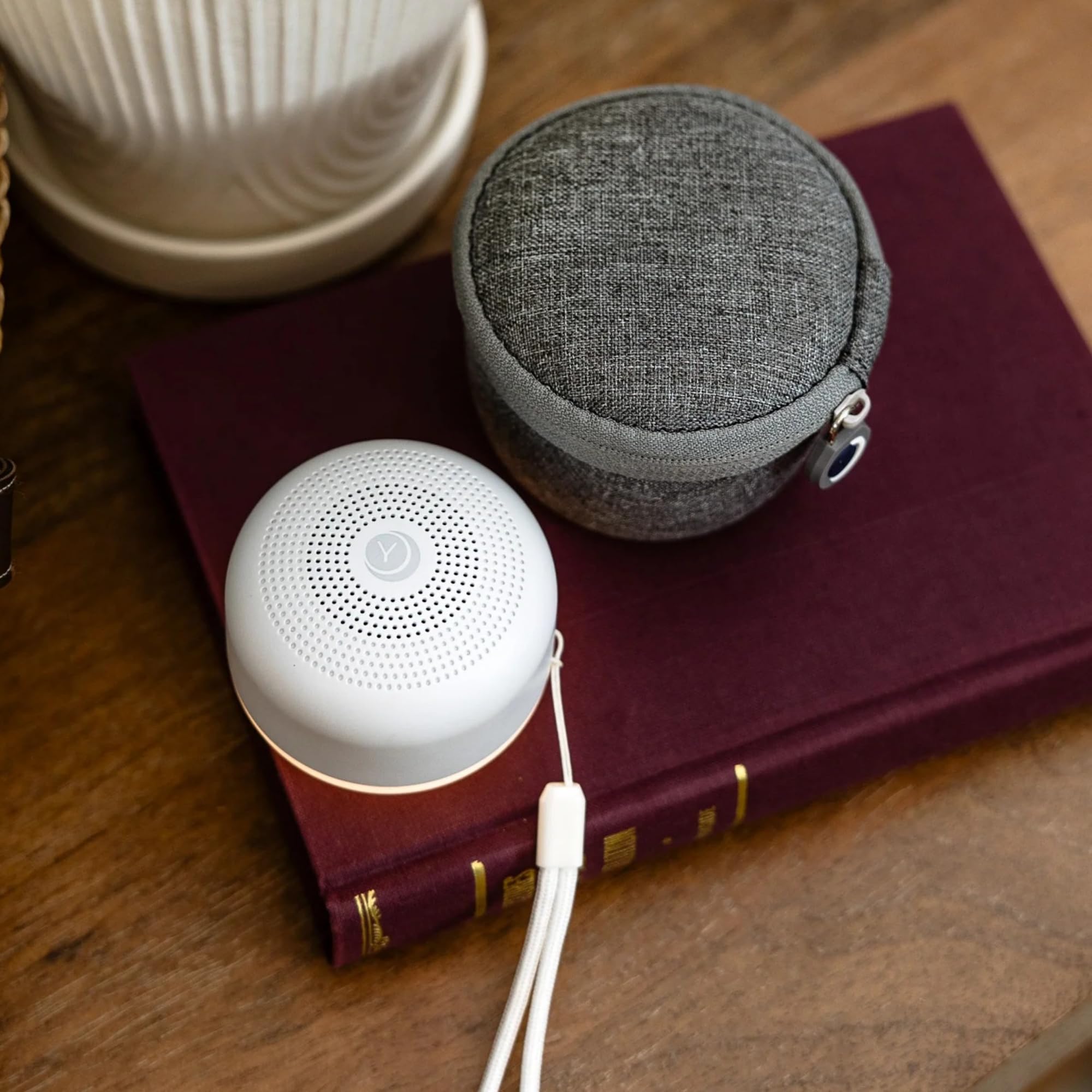 Yogasleep Travel Mini case fits Travel Mini, keeping your gear organized