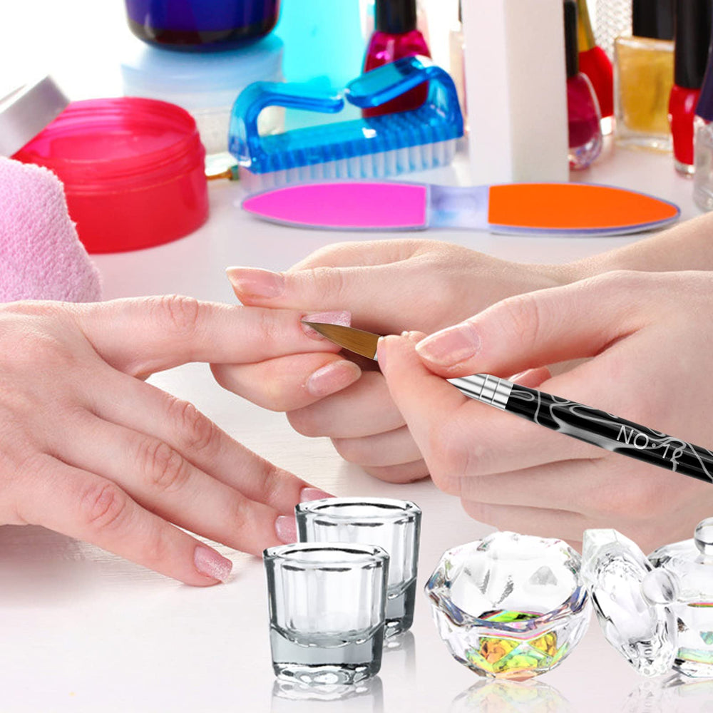 Yokilly crystal dishes store liquids neatly while keeping your workspace tidy.