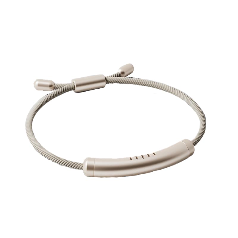 YOLAXGA diffuser bracelet with zinc alloy locket and peach finish