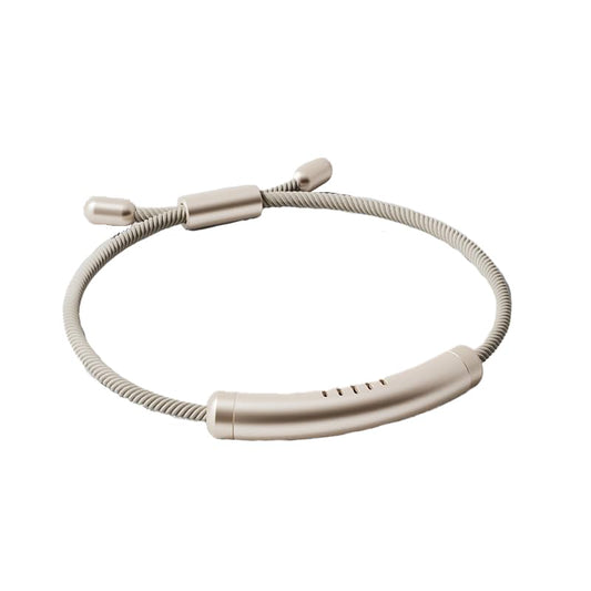 YOLAXGA diffuser bracelet with zinc alloy locket and peach finish