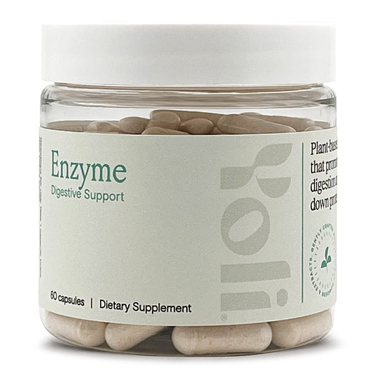 Front view of Yoli Enzyme bottle