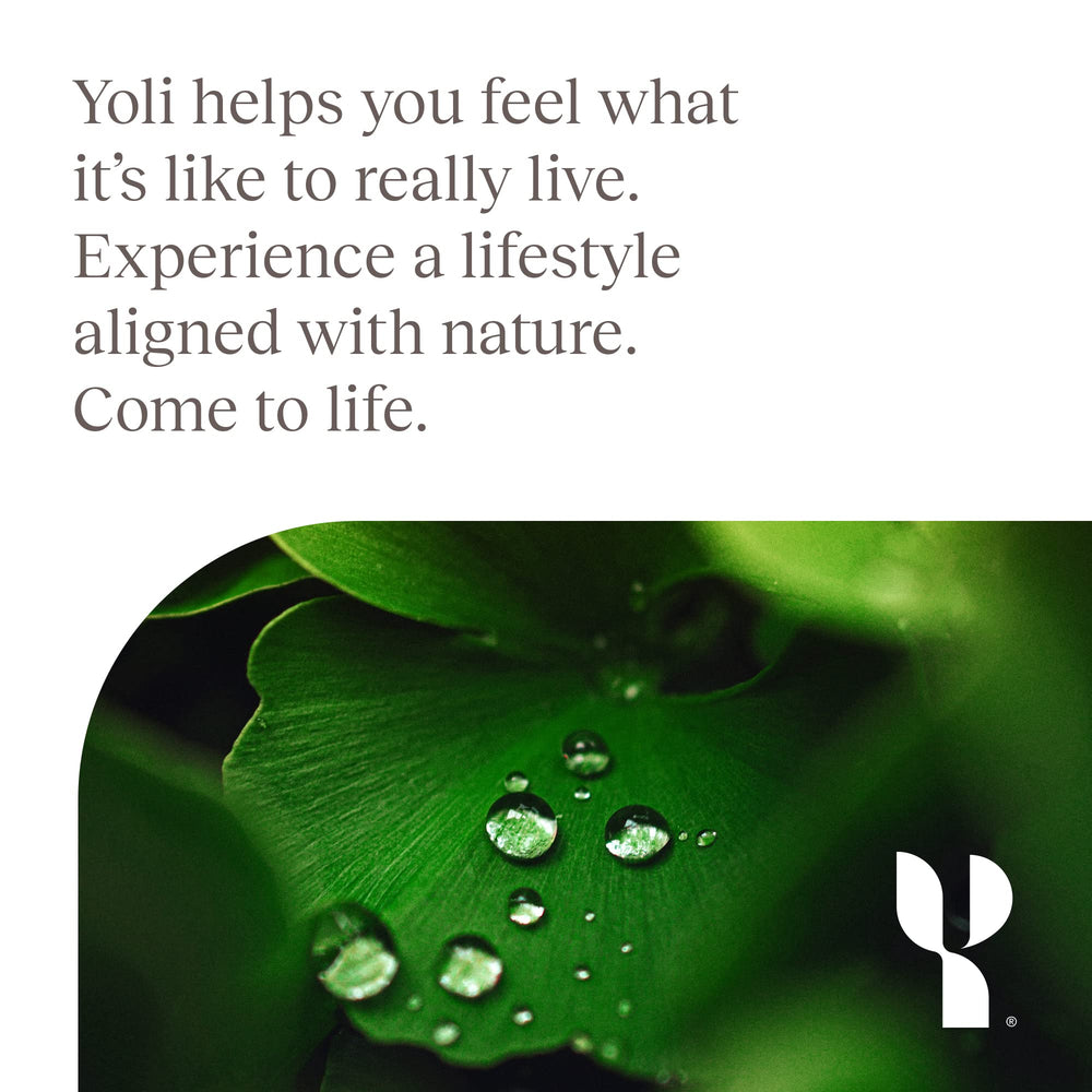Product shot of Yoli Enzyme capsules with packaging