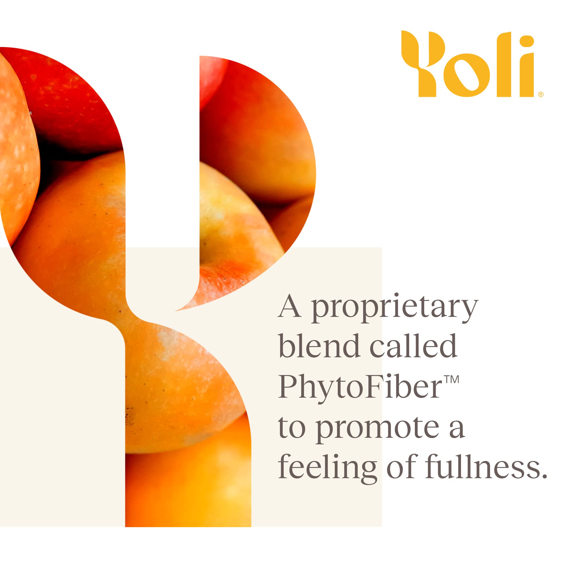 Yoli Resolve konjac root ingredient highlighting natural fiber benefit