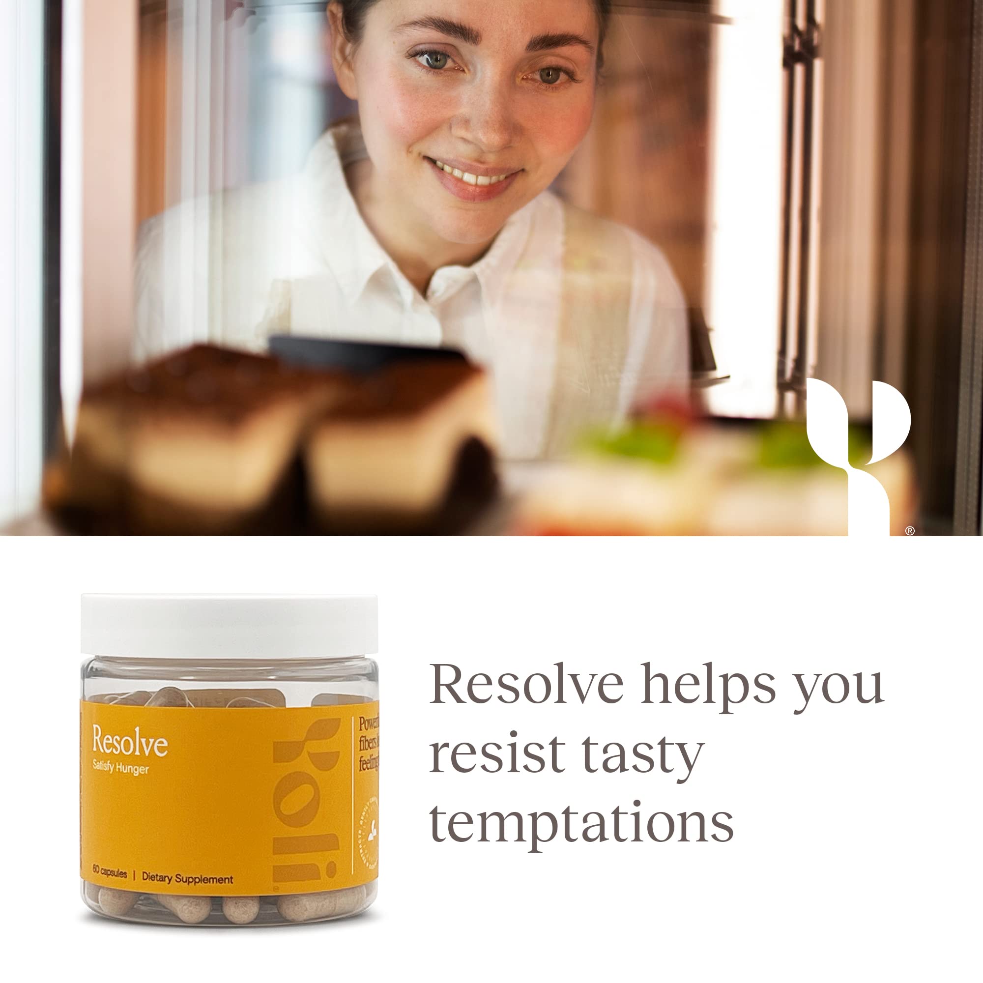 Yoli Resolve bottle on kitchen counter suggesting daily routine