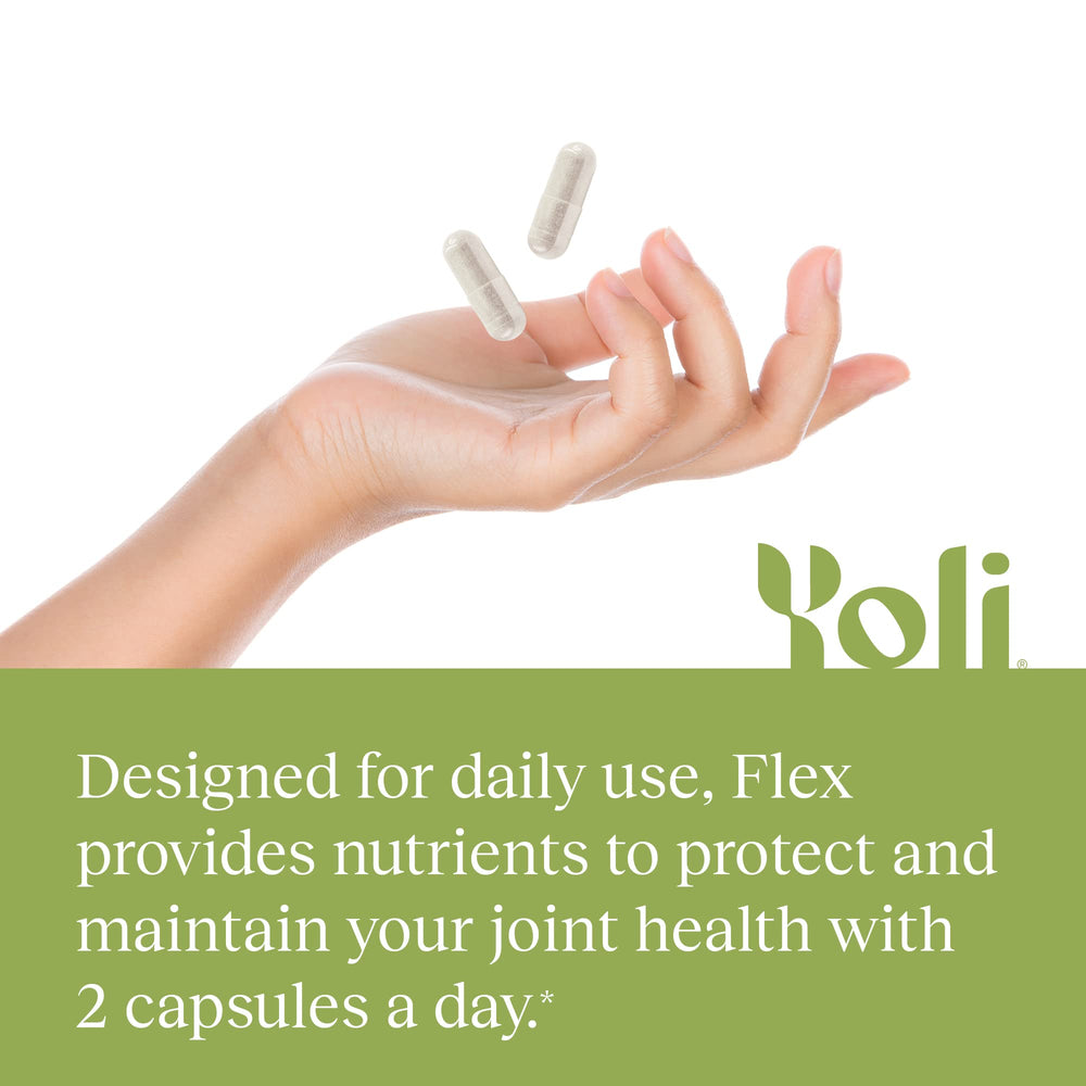Yoli Flex daily use joint supplement lifestyle