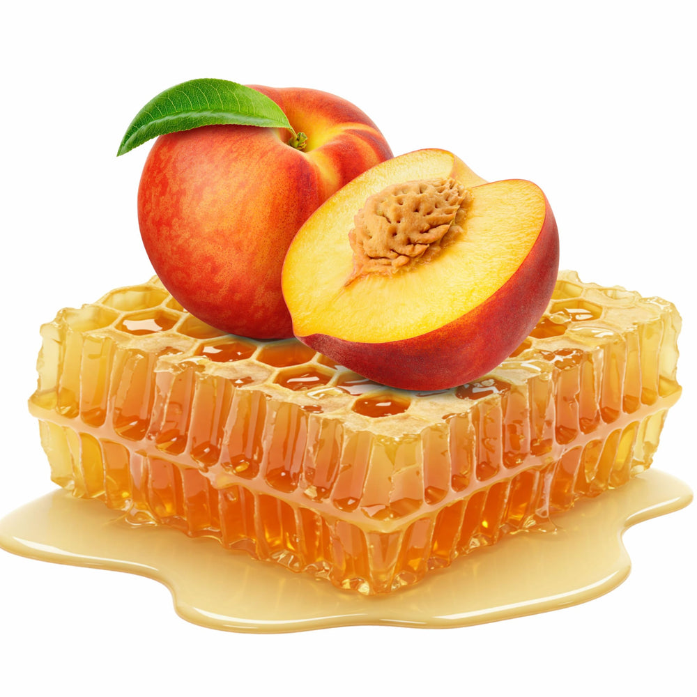 Yoni Rescue Peach Oil vitamin E and herbal ingredients feature