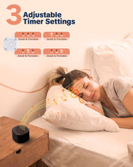 YONSEN travel white noise USB-C charging convenient power on the move