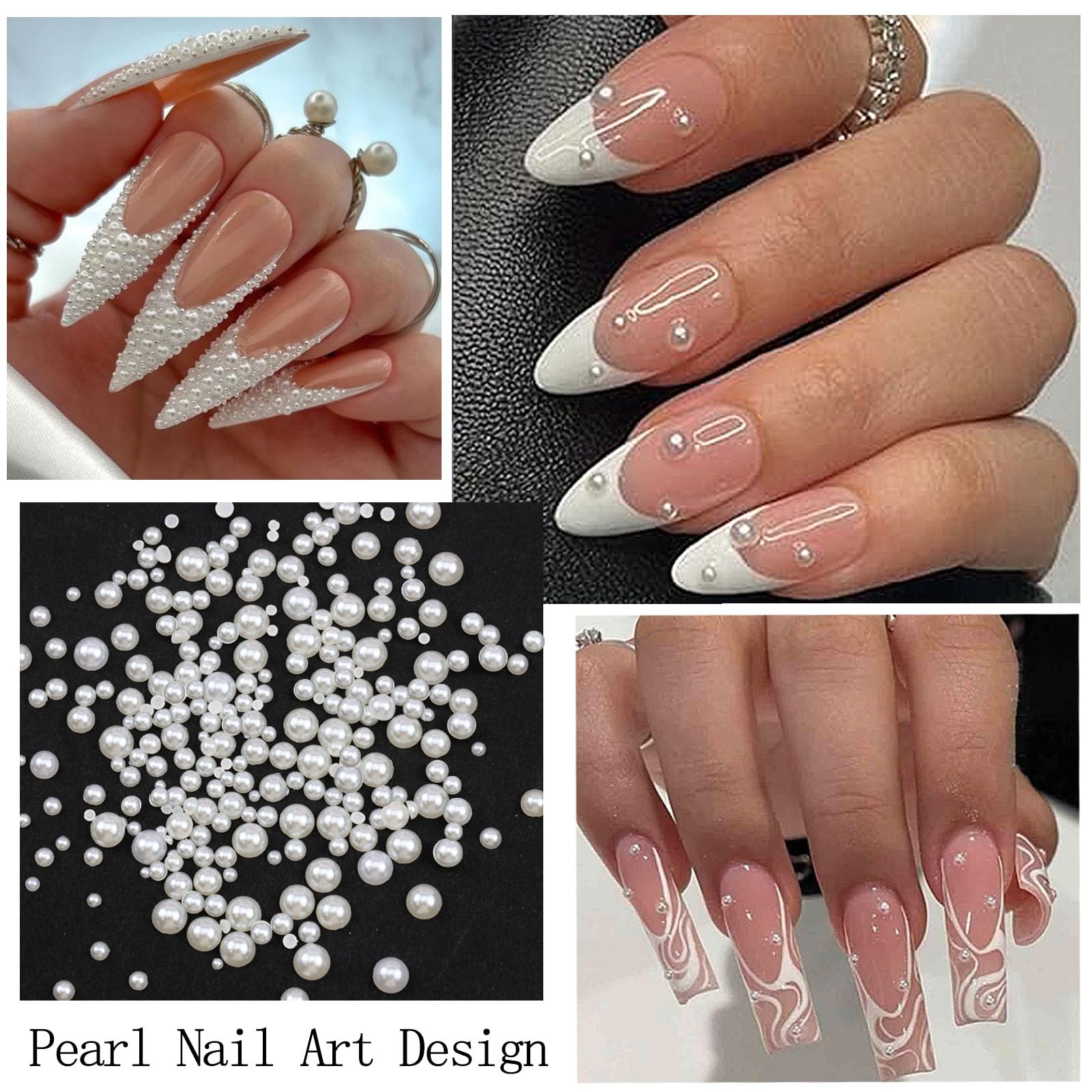 YOSOMMK heart charm for nails adds romantic flair