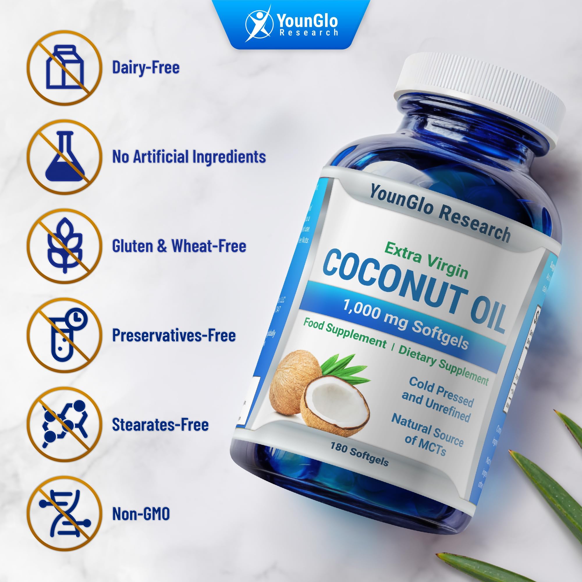 180 vegan softgel capsules bottle