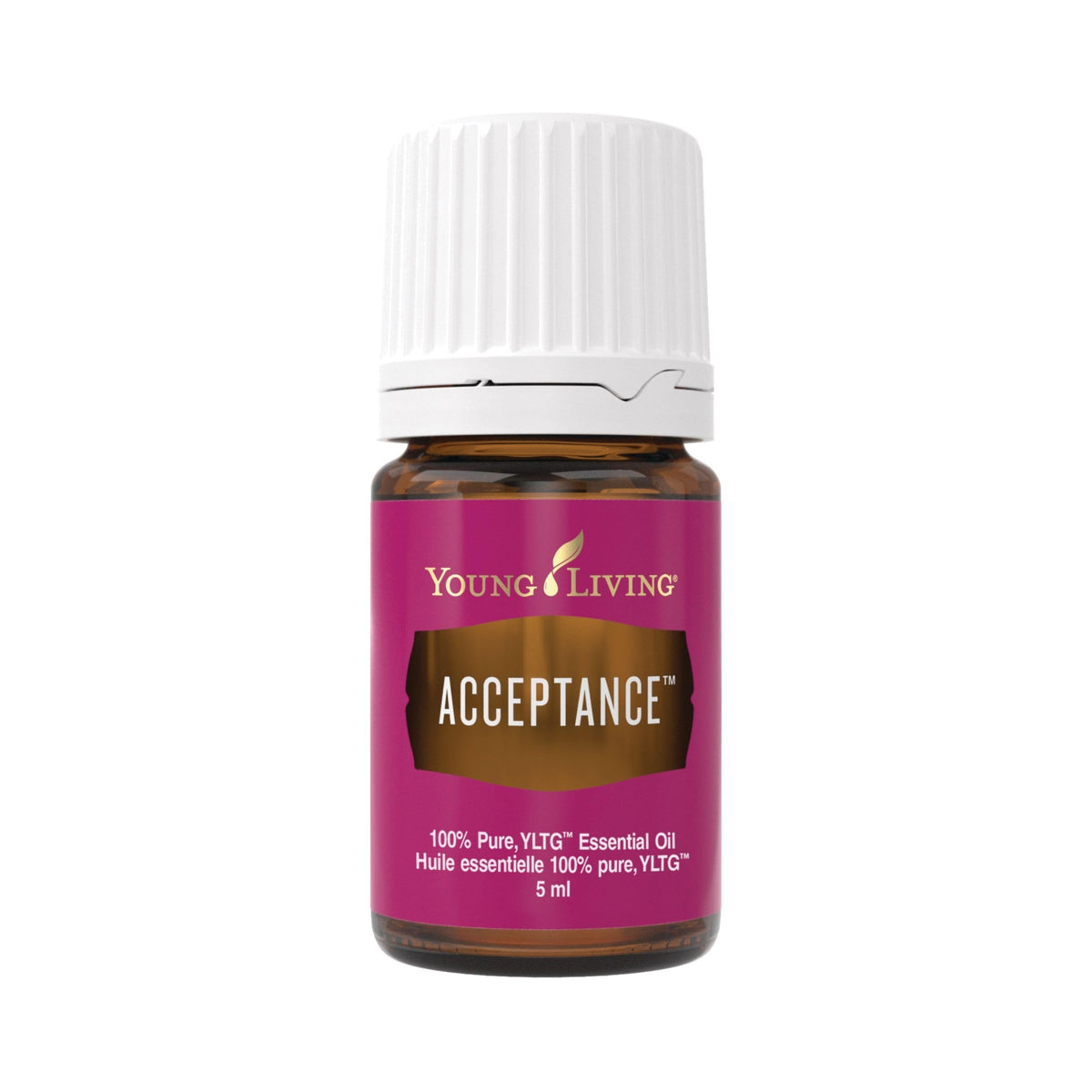 Young Living Acceptance 5ml bottle for diffuser, inviting calm moments