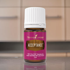 Young Living Acceptance supports quiet prayer and reflection