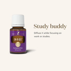 Young Living En-R-Gee packaging box ready for gifting or storage.