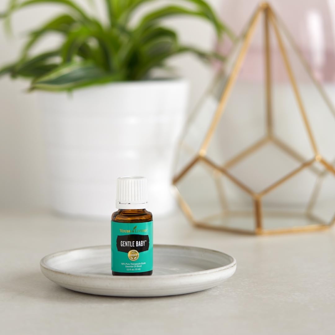 Baby-safe aromatherapy setup with Gentle Baby product