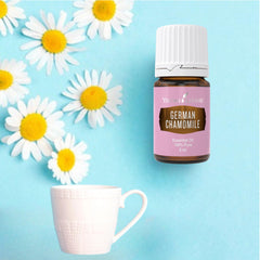 Cap close-up on German Chamomile 5ml, showcasing premium quality.