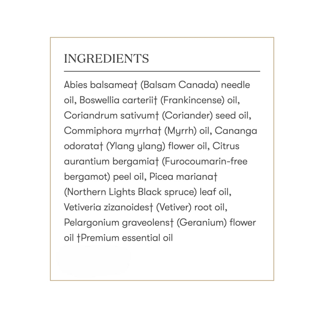 Young Living Gratitude ingredient close-up showcases natural purity.