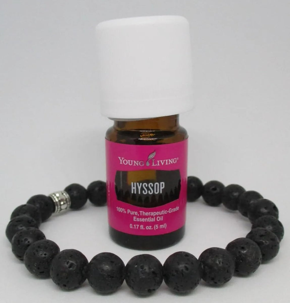 Hyssop with Relieve It blend diffusion by Young Living