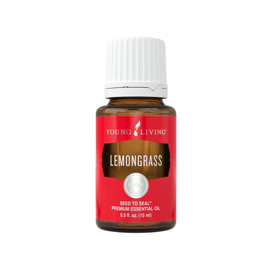 Young Living Lemongrass 15ml bottle close-up