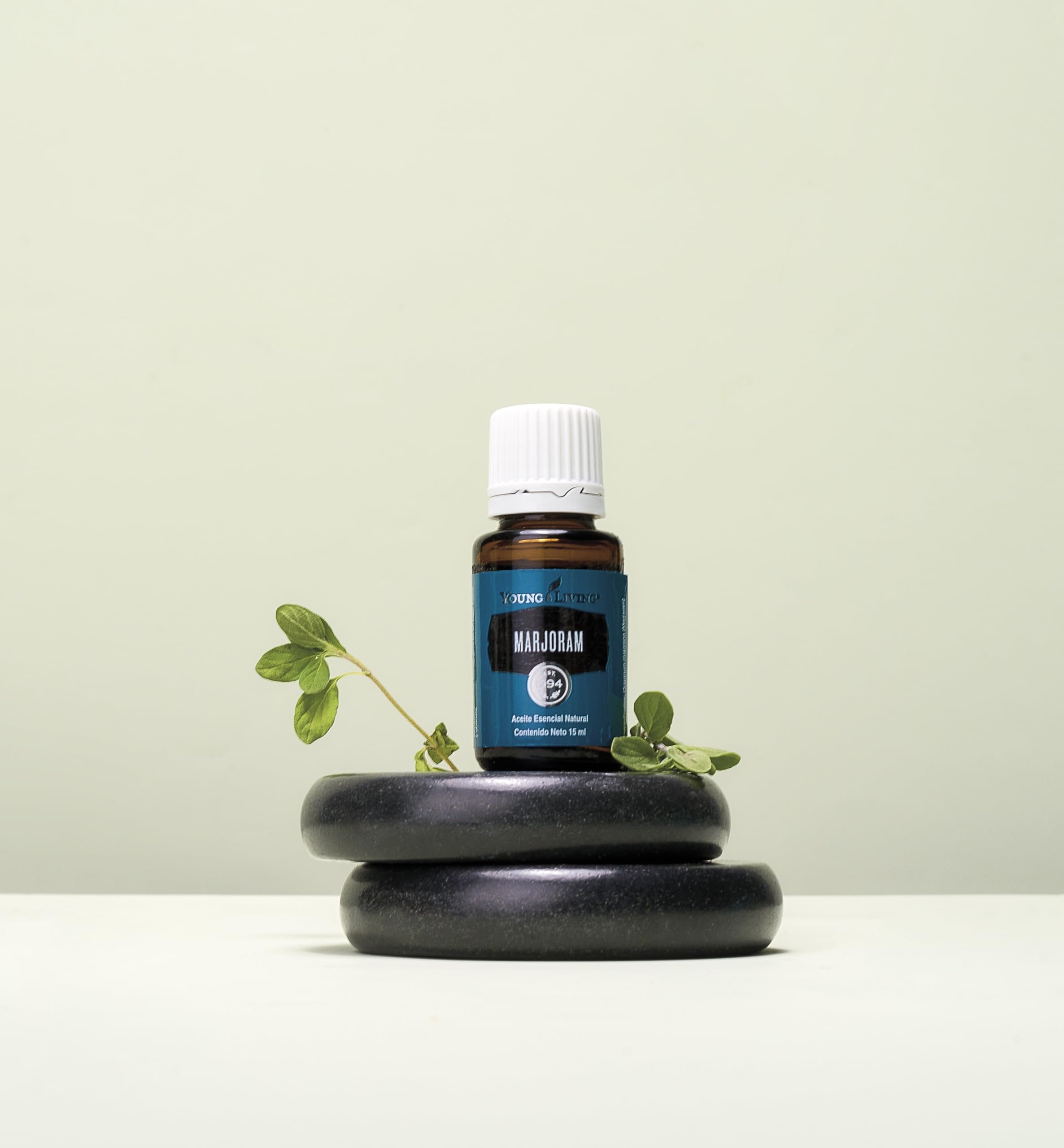 Young Living Marjoram muscle-support application for gentle massage