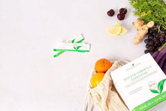 Hands holding Master Formula bottle for daily wellness