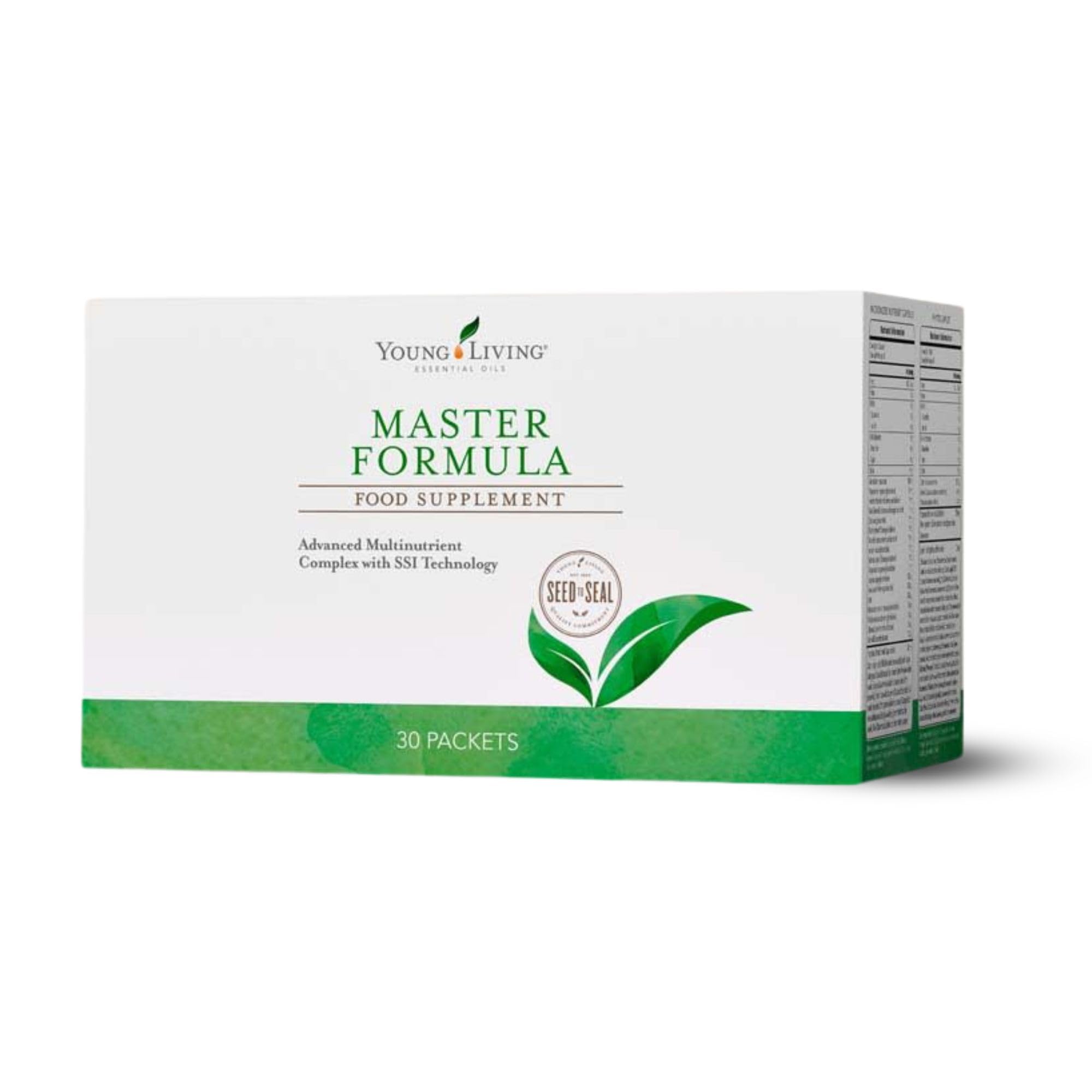 Front view of Young Living Master Formula 30-count bottle