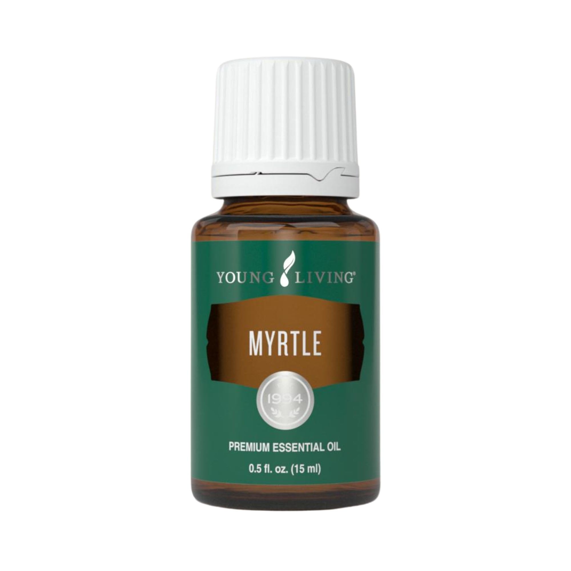 Young Living Myrtle Oil 15ml bottle for skincare and wellness.
