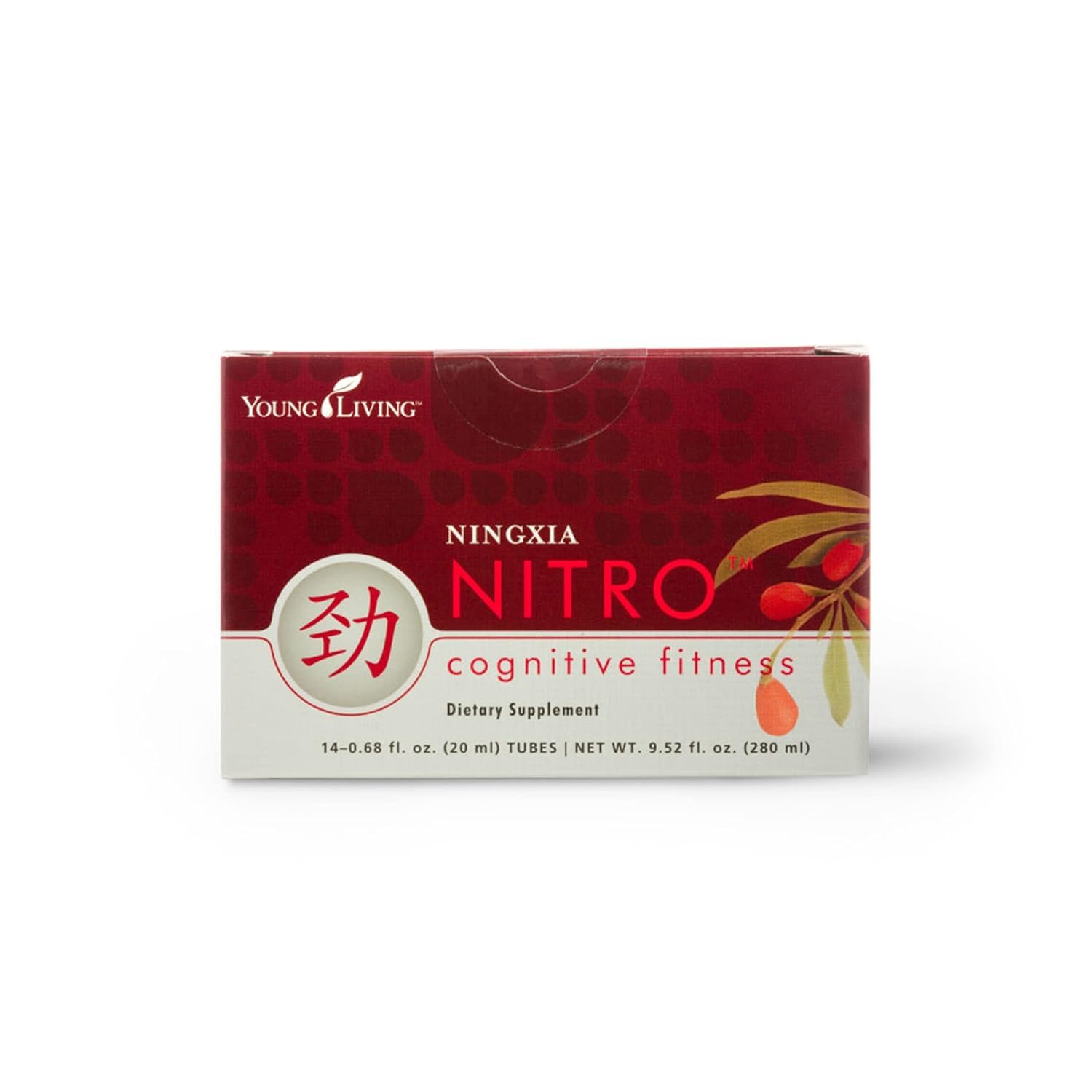 Hero shot of Young Living NingXia Nitro 1-pack sachets