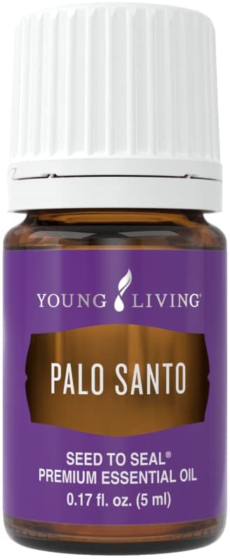 Young Living Palo Santo essential oil purifying atmosphere in space