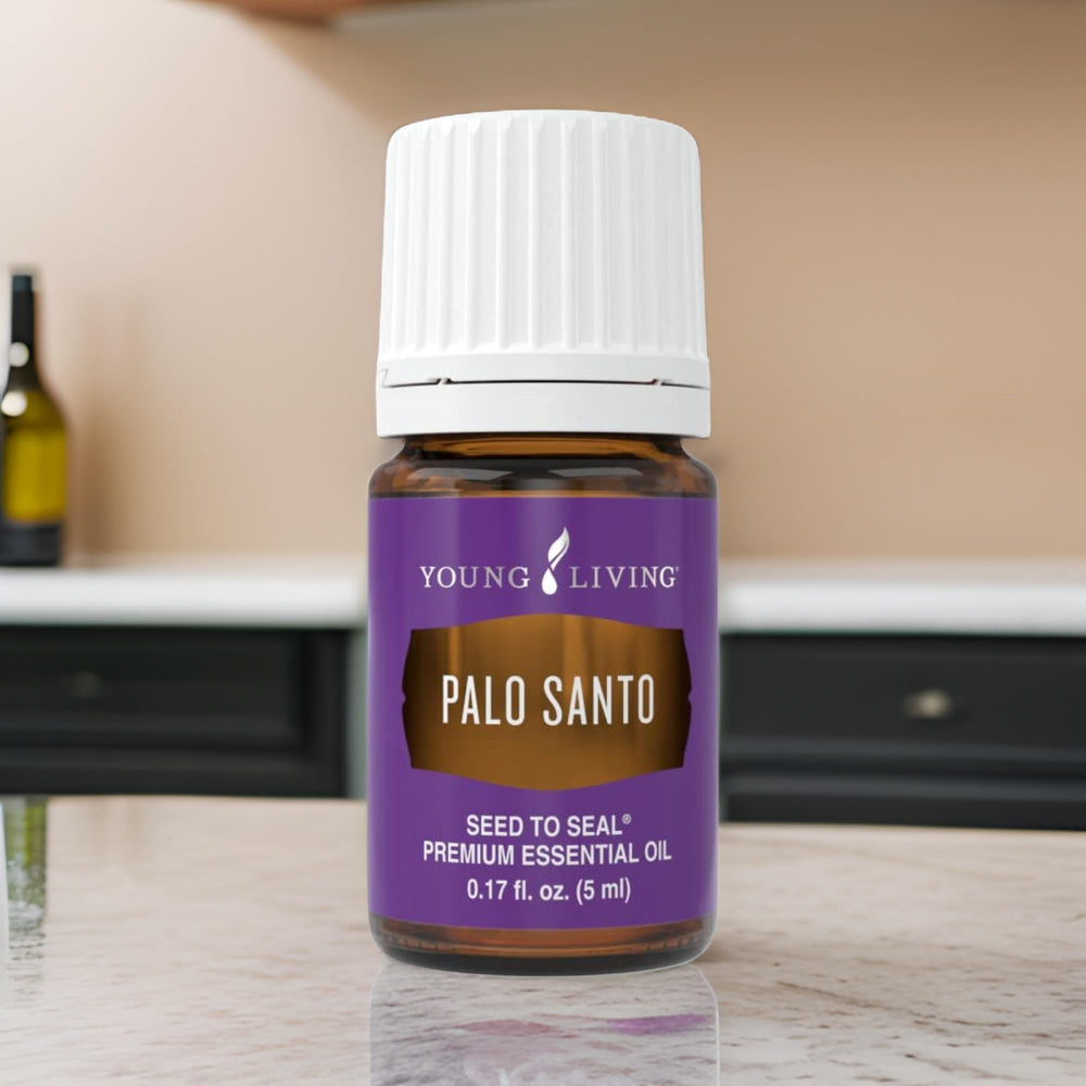 Young Living Palo Santo supports spiritual grounding during meditation and reflection