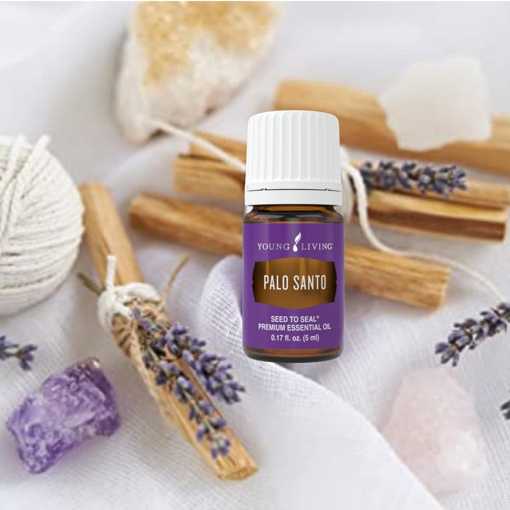 Young Living Palo Santo topically applied with a safe dilution