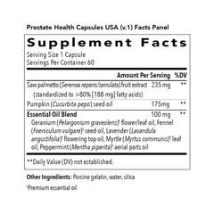 Young Living Prostate Health softgels pouring into a cup for easy daily use