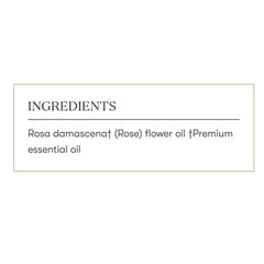Young Living Rose Essential Oil bottle with rose petals for personal scent rituals