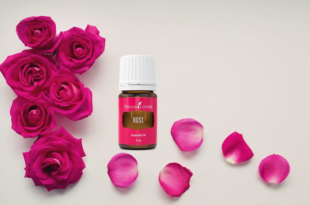 Young Living Rose Essential Oil gift box, a thoughtful self-care or gift option