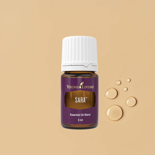 SARA essential oil white lotus infusion with floral scent for calming rituals