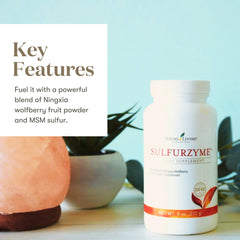 Young Living Sulfurzyme powder scoop for easy dosing