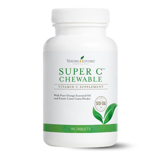 Young Living Super C chewable tablets 90ct packaging