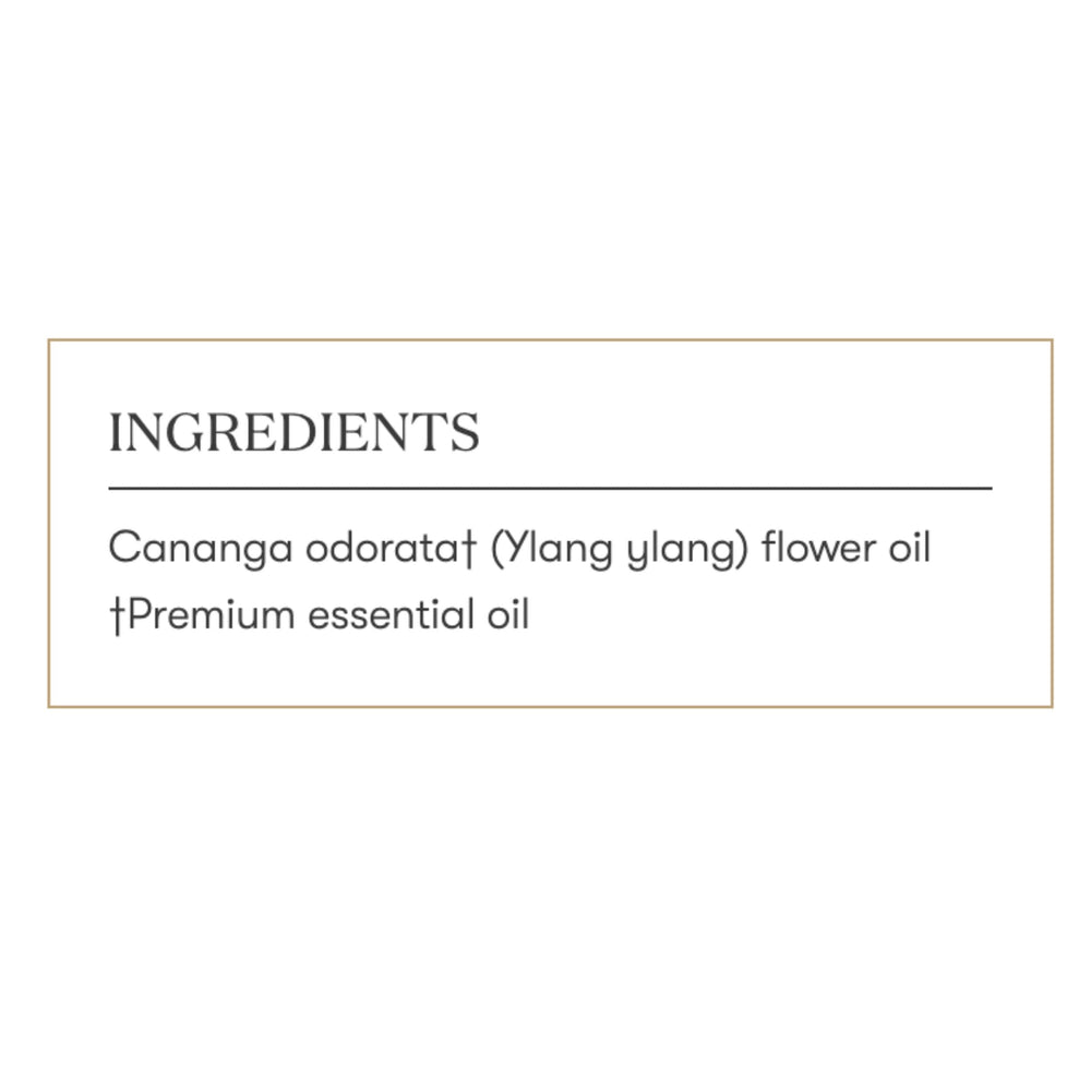 Young Living Ylang Ylang oil spa moment for relaxation.