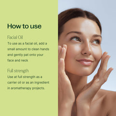 Ingredients include sesame seed, organic sunflower, camellia seed, rosehip, organic argan oils and vitamin E