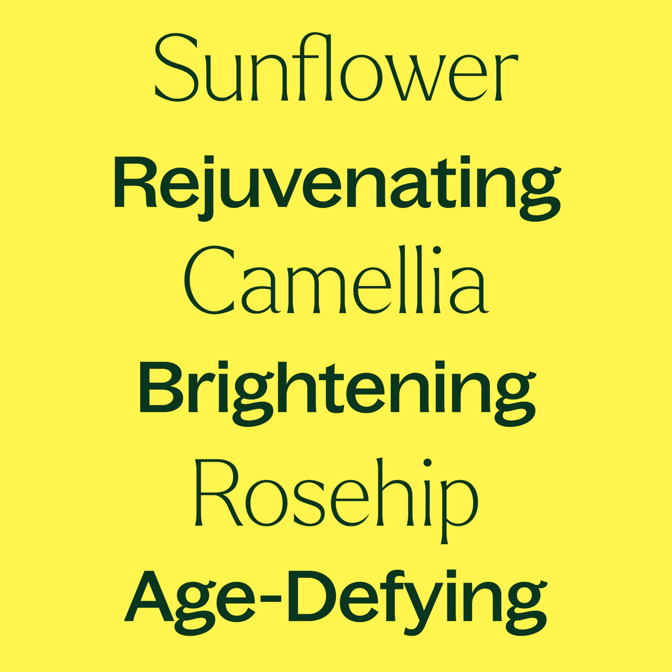 Face application of Younger Glo Carrier Oil Blend for mature skin