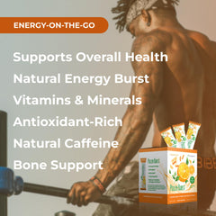 Energizing bee pollen blend in Pollen Burst